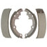 552SG by RAYBESTOS - Raybestos Service Grade Organic Brake Shoe