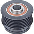 206-12023 by J&N - Pulley 6-Grooves, Decoupler, 0.67" / 17mm ID, 2.33" / 59.2mm OD