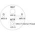 245-52043 by J&N - Solenoid 12V, 3 Terminals, Intermittent