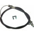 BC108757 by WAGNER - Wagner Brake BC108757 Parking Brake Cable