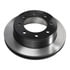 BD125657E by WAGNER - Wagner Brake BD125657E Disc Brake Rotor