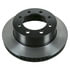 BD126045E by WAGNER - Wagner Brake BD126045E Disc Brake Rotor