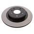 BD180705E by WAGNER - Wagner Brake BD180705E Disc Brake Rotor
