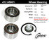 412.65001 by CENTRIC - Centric Premium Double Row Wheel Bearing