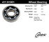 411.91001 by CENTRIC - Centric Premium Axle Shaft Bearing Single Row