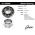 Centric 411.48008 Drive Axle Shaft Bearing Centric Premium Axle Shaft Bearing Single Row