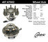 407.67002 by CENTRIC - Centric Premium Hub and Bearing Assembly; With ABS Sensor Wire