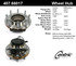 407.66017 by CENTRIC - Centric Premium Hub and Bearing Assembly; With Integral ABS