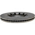 18A2946A by ACDELCO - Disc Brake Rotor - 5 Lug Holes, Cast Iron, Non-Coated, Plain, Vented, Front