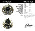 407.62025 by CENTRIC - Centric Premium Hub and Bearing Assembly; With Integral ABS