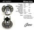 407.62021 by CENTRIC - Centric Premium Hub and Bearing Assembly; With Integral ABS