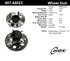 407.44023 by CENTRIC - Centric Premium Hub and Bearing Assembly; With Integral ABS