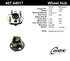 407.44017 by CENTRIC - Centric Premium Hub and Bearing Assembly; With Integral ABS