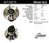 407.62019 by CENTRIC - Centric Premium Hub and Bearing Assembly; With Integral ABS