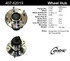 407.62019 by CENTRIC - Premium Hub and Bearing Assembly, With Integral ABS
