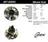 407.62002 by CENTRIC - Centric Premium Hub and Bearing Assembly; With Integral ABS