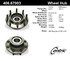 406.67003 by CENTRIC - Centric Premium Hub and Bearing Assembly, With ABS Tone Ring