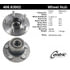 Centric 406.63002 Wheel Bearing and Hub Assembly Premium Hub Assembly