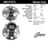 406.51013 by CENTRIC - Premium Hub and Bearing Assembly, With ABS Tone Ring