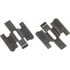 H5467 by WAGNER - Wagner Brake H5467 Disc Brake Hardware Kit