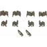 H15693 by WAGNER - Wagner Brake H15693 Disc Brake Hardware Kit