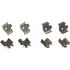 Wagner H15719 Disc Brake Hardware Kit Wagner Brake H15719 Disc Brake Hardware Kit