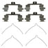 Wagner H15784 Disc Brake Hardware Kit Wagner Brake H15784 Disc Brake Hardware Kit