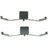 H15846 by WAGNER - Wagner Brake H15846 Disc Brake Hardware Kit