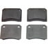 Wagner MX9 Disc Brake Pad Set Wagner Brake ThermoQuiet MX9 Semi-Metallic Disc Brake Pad Set