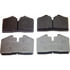 MX345 by WAGNER - Wagner Brake ThermoQuiet MX345 Semi-Metallic Disc Brake Pad Set
