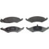 MX421 by WAGNER - Wagner Brake ThermoQuiet MX421 Semi-Metallic Disc Brake Pad Set