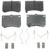 MX473 by WAGNER - Wagner Brake ThermoQuiet MX473 Semi-Metallic Disc Brake Pad Set
