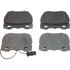 MX520 by WAGNER - Wagner Brake ThermoQuiet MX520 Semi-Metallic Disc Brake Pad Set