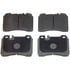 MX561 by WAGNER - Wagner Brake ThermoQuiet MX561 Semi-Metallic Disc Brake Pad Set