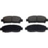 MX582 by WAGNER - Wagner Brake ThermoQuiet MX582 Semi-Metallic Disc Brake Pad Set