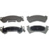 MX614A by WAGNER - Wagner Brake ThermoQuiet MX614A Semi-Metallic Disc Brake Pad Set