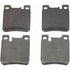 MX603A by WAGNER - Wagner Brake ThermoQuiet MX603A Semi-Metallic Disc Brake Pad Set