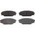 Wagner MX605 Disc Brake Pad Set Wagner Brake ThermoQuiet MX605 Semi-Metallic Disc Brake Pad Set