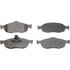 MX648 by WAGNER - Wagner Brake ThermoQuiet MX648 Semi-Metallic Disc Brake Pad Set