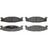 MX632 by WAGNER - Wagner Brake ThermoQuiet MX632 Semi-Metallic Disc Brake Pad Set
