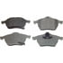 MX800 by WAGNER - Wagner Brake ThermoQuiet MX800 Semi-Metallic Disc Brake Pad Set