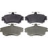 MX837 by WAGNER - Wagner Brake ThermoQuiet MX837 Semi-Metallic Disc Brake Pad Set