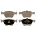 MX853A by WAGNER - Wagner Brake ThermoQuiet MX853A Semi-Metallic Disc Brake Pad Set