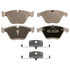 MX918A by WAGNER - Wagner Brake ThermoQuiet MX918A Semi-Metallic Disc Brake Pad Set