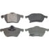 MX819 by WAGNER - Wagner Brake ThermoQuiet MX819 Semi-Metallic Disc Brake Pad Set
