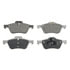 MX939 by WAGNER - Wagner Brake ThermoQuiet MX939 Semi-Metallic Disc Brake Pad Set