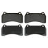 MX938 by WAGNER - Wagner Brake ThermoQuiet MX938 Semi-Metallic Disc Brake Pad Set