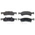 MX934 by WAGNER - Wagner Brake ThermoQuiet MX934 Semi-Metallic Disc Brake Pad Set