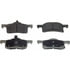 MX935 by WAGNER - Wagner Brake ThermoQuiet MX935 Semi-Metallic Disc Brake Pad Set
