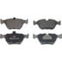 MX947 by WAGNER - Wagner Brake ThermoQuiet MX947 Semi-Metallic Disc Brake Pad Set